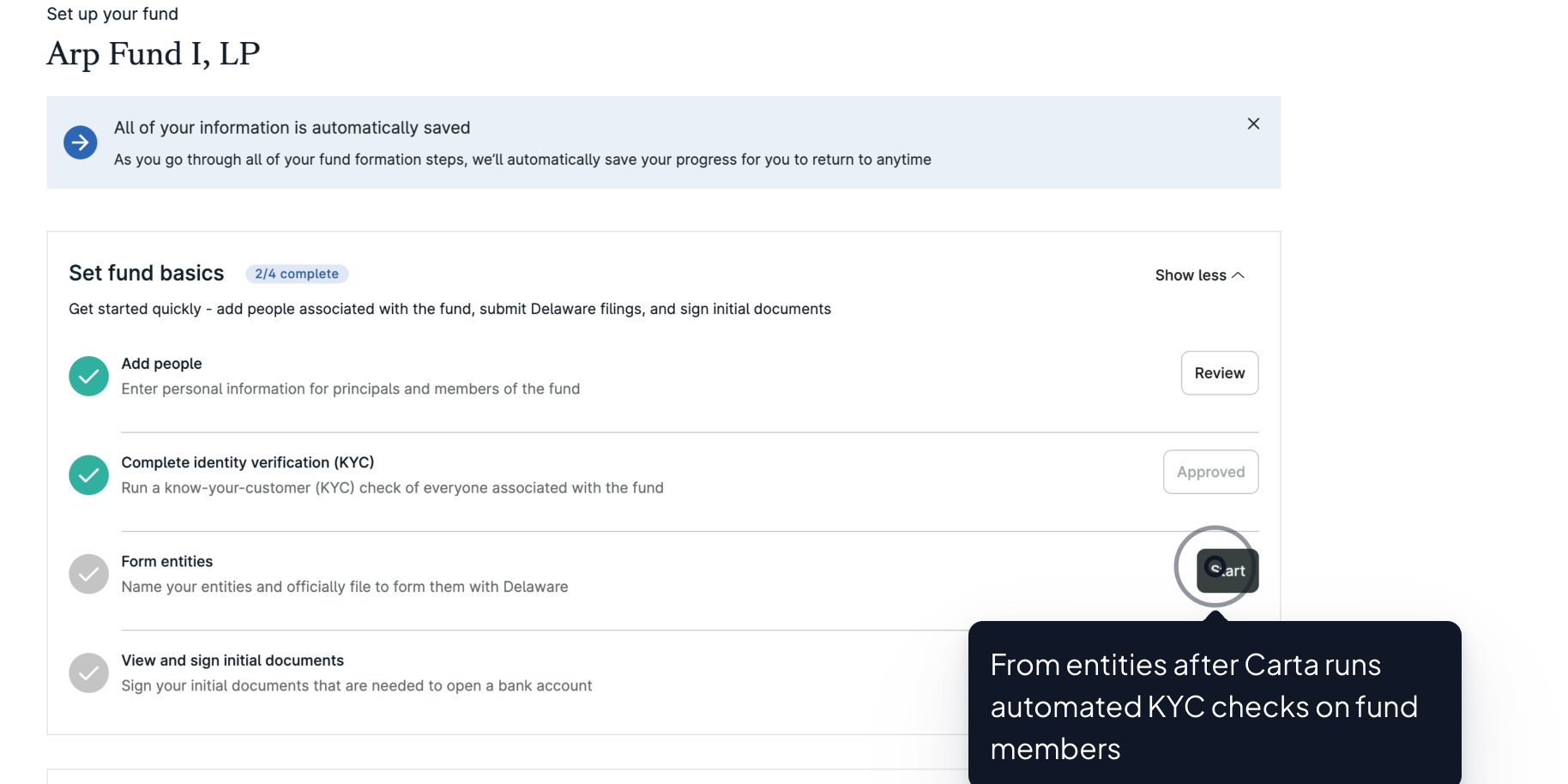 Tour Asset | VC |  Fund Formation
