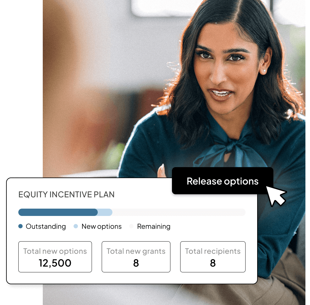 Private Corporations | Solutions | Benefit - "Stay on top of your equity"