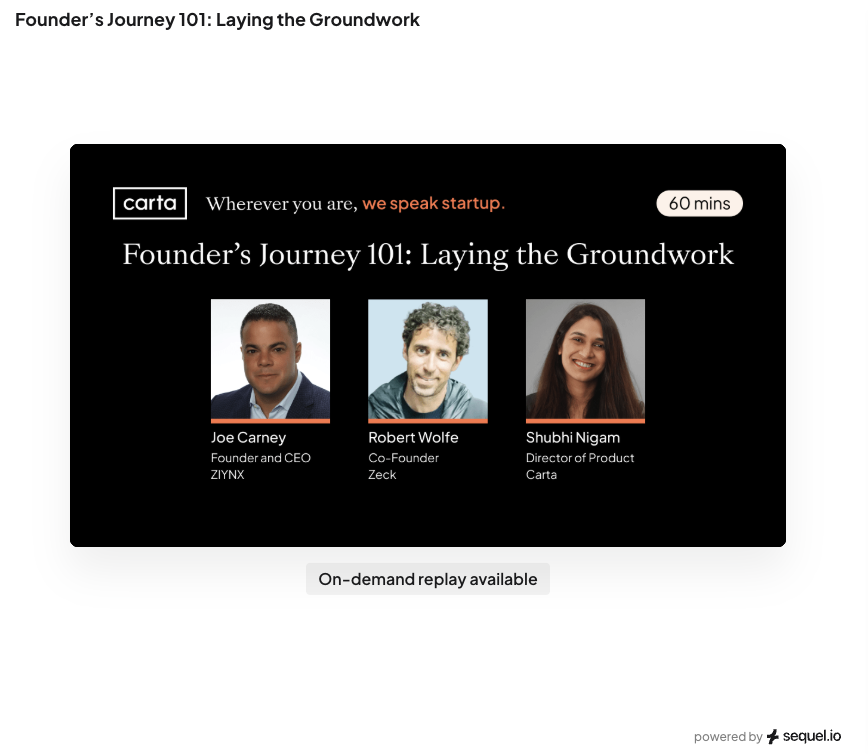 Founder’s Journey 101: Laying the Groundwork