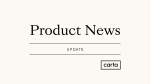 Capdesk product news – August 2021