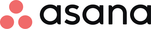 Asana logo.