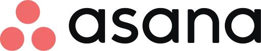 Asana logo.
