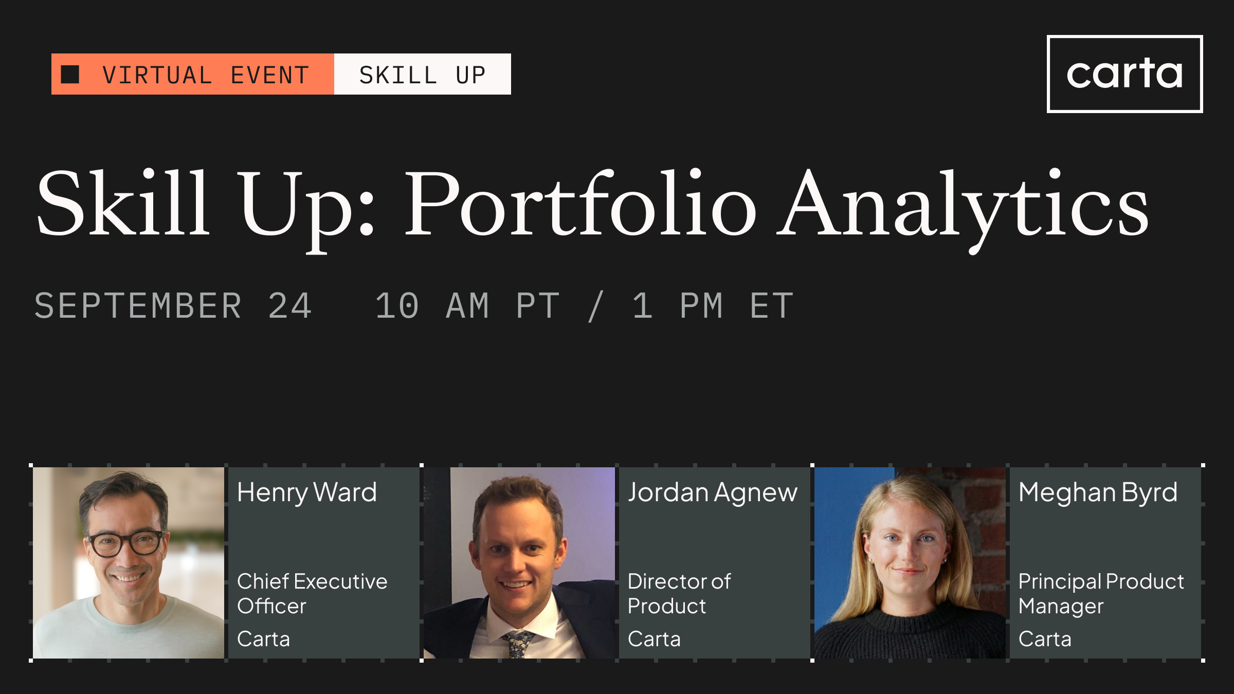 [VE Image] Skill Up: Portfolio Analytics