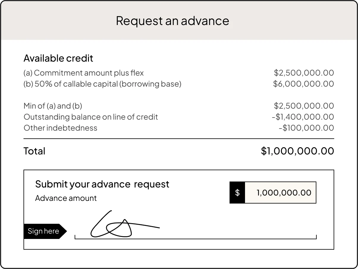 Product UI | CCL | "Secure funding" | US