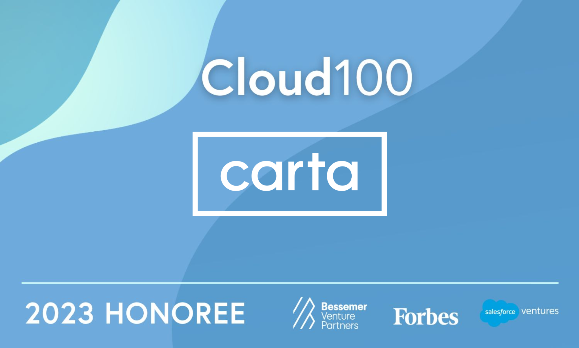 Carta named to the Forbes 2023 Cloud 100 for 5th year running