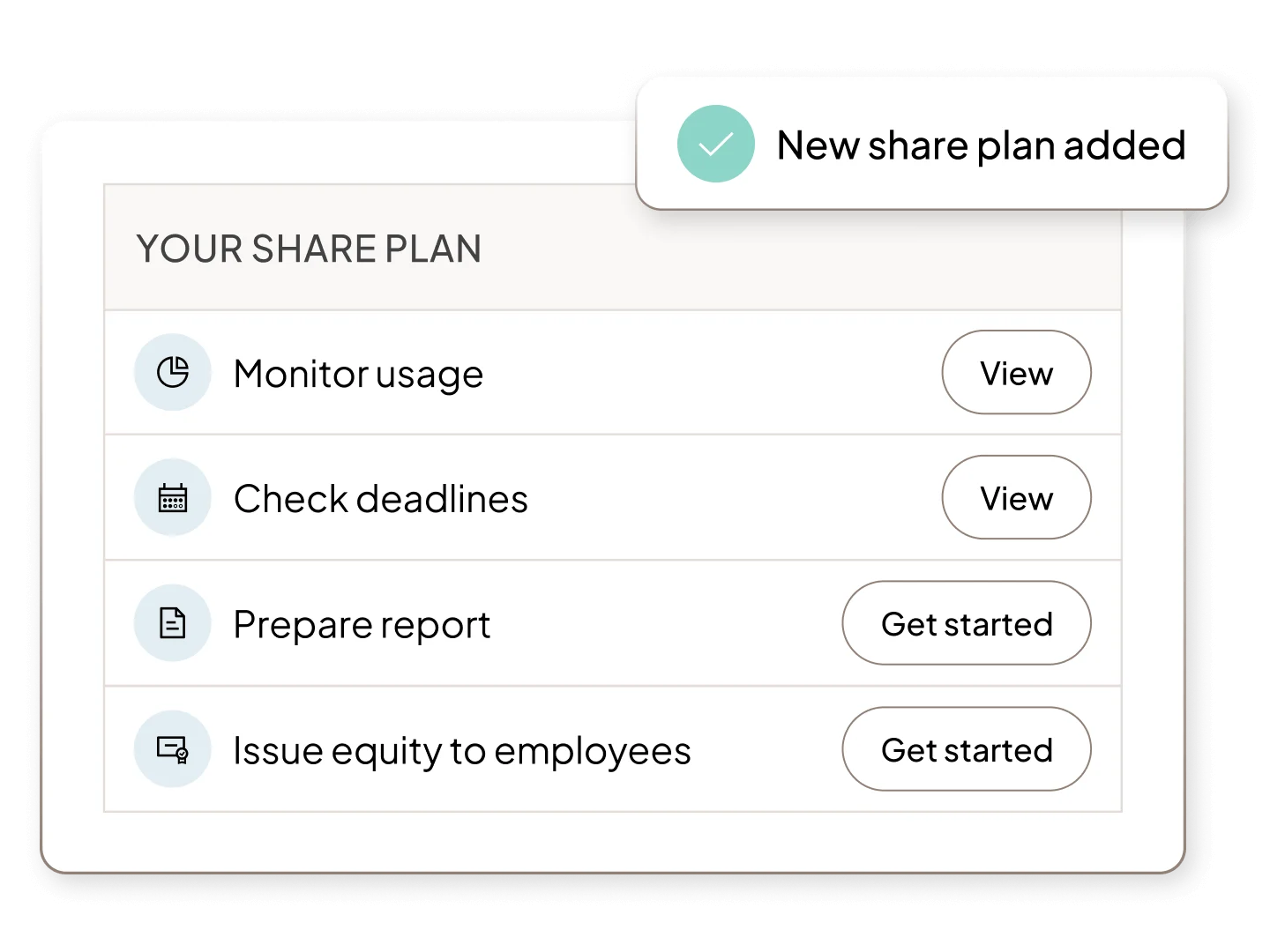 Share plans UI | Hero | Product Page | UK