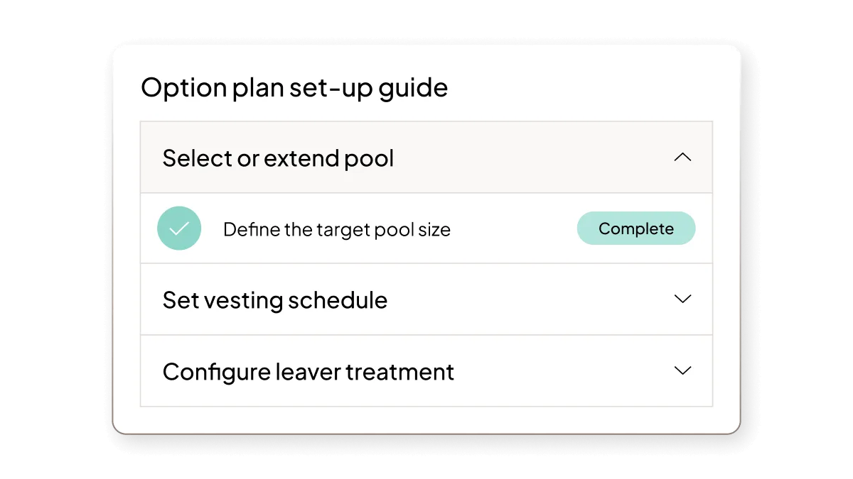 Share Plans UI | Feature | Product Page | "Share plan setup " | UK