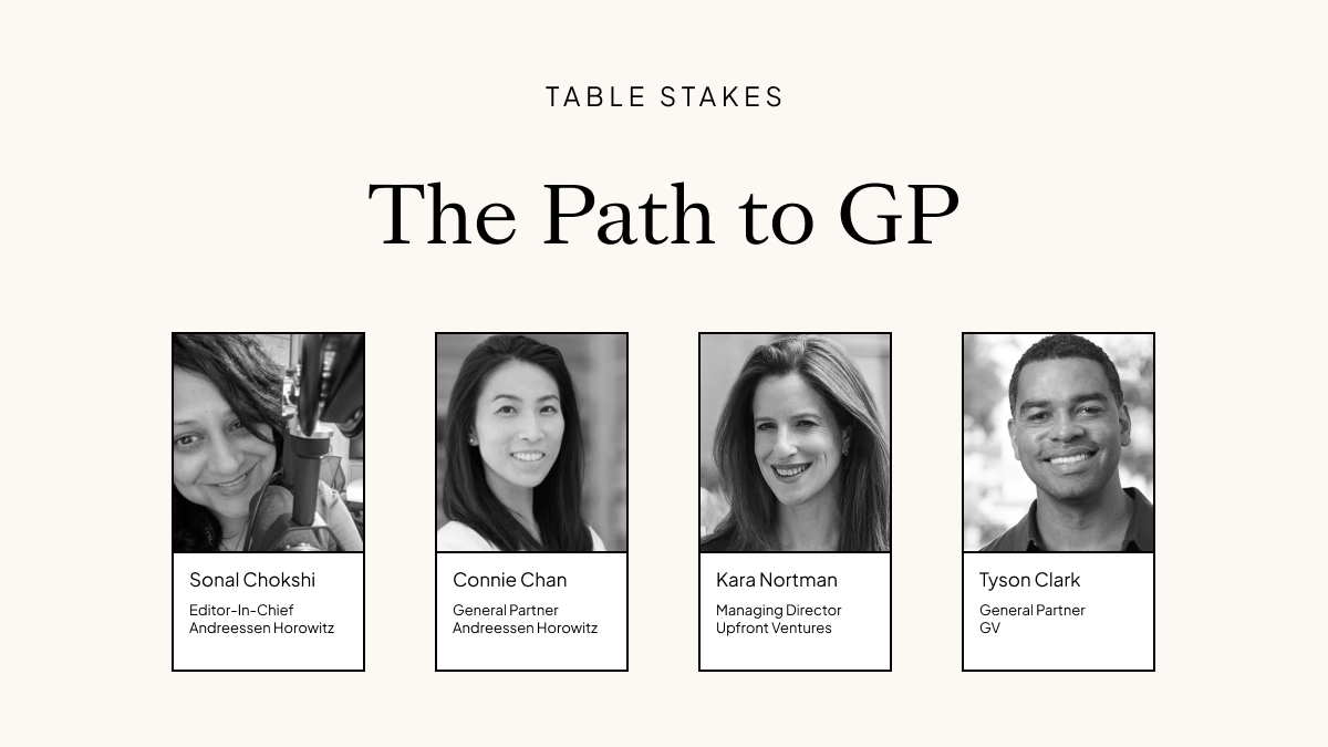 Path to GP: A conversation from Table Stakes 2020
