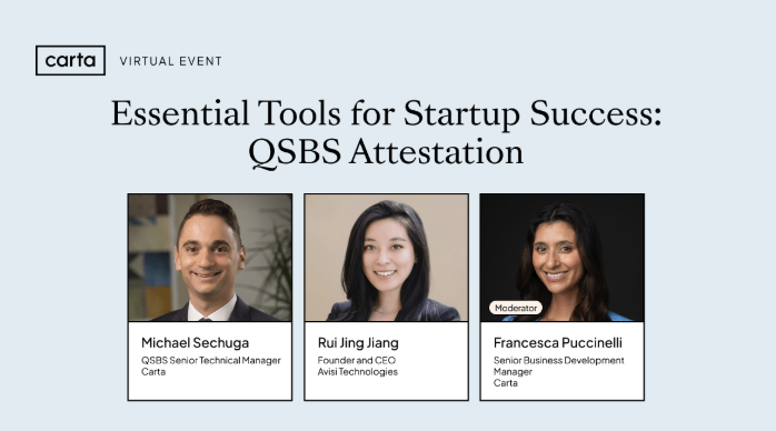 Essential Tools for Startup Success: QSBS Attestation