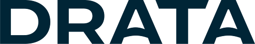 Drata logo.