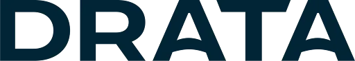 Drata logo.