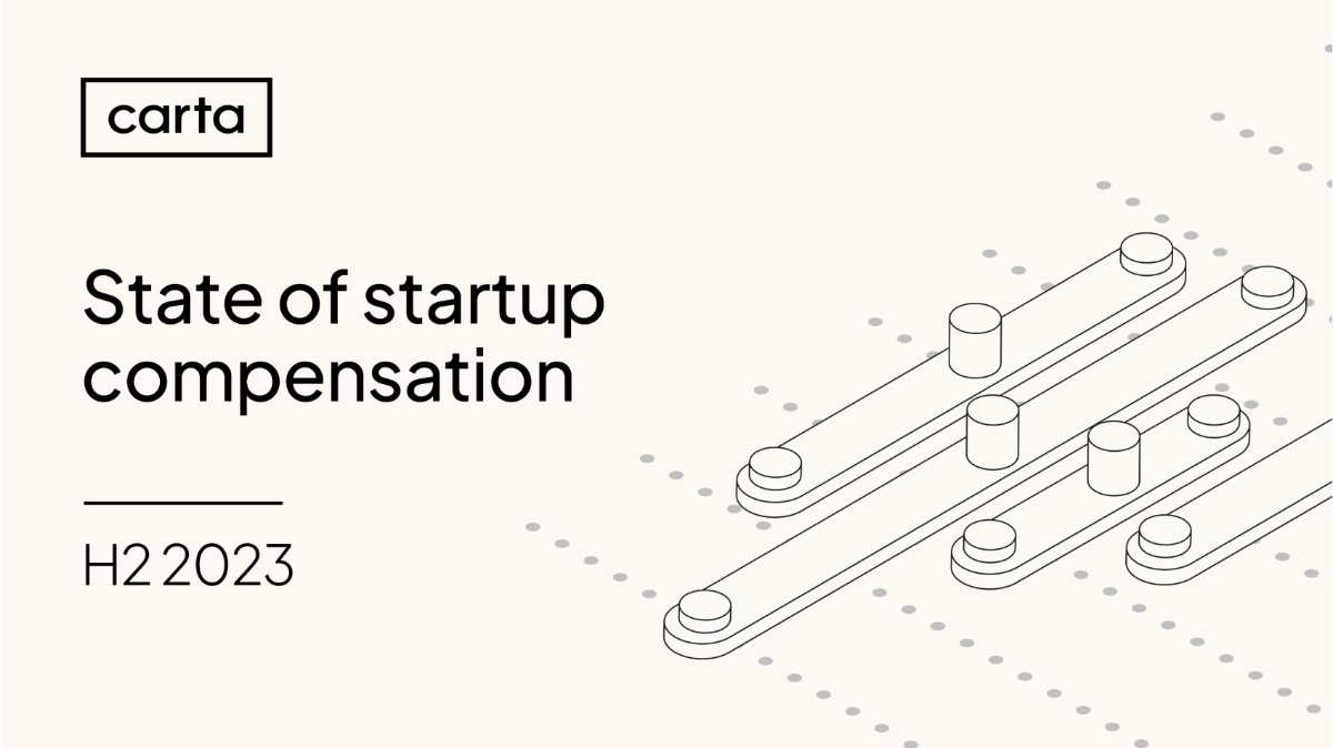New startup comp data