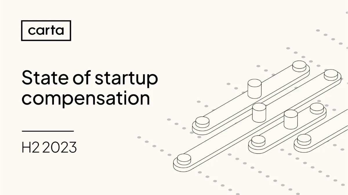 New startup comp data