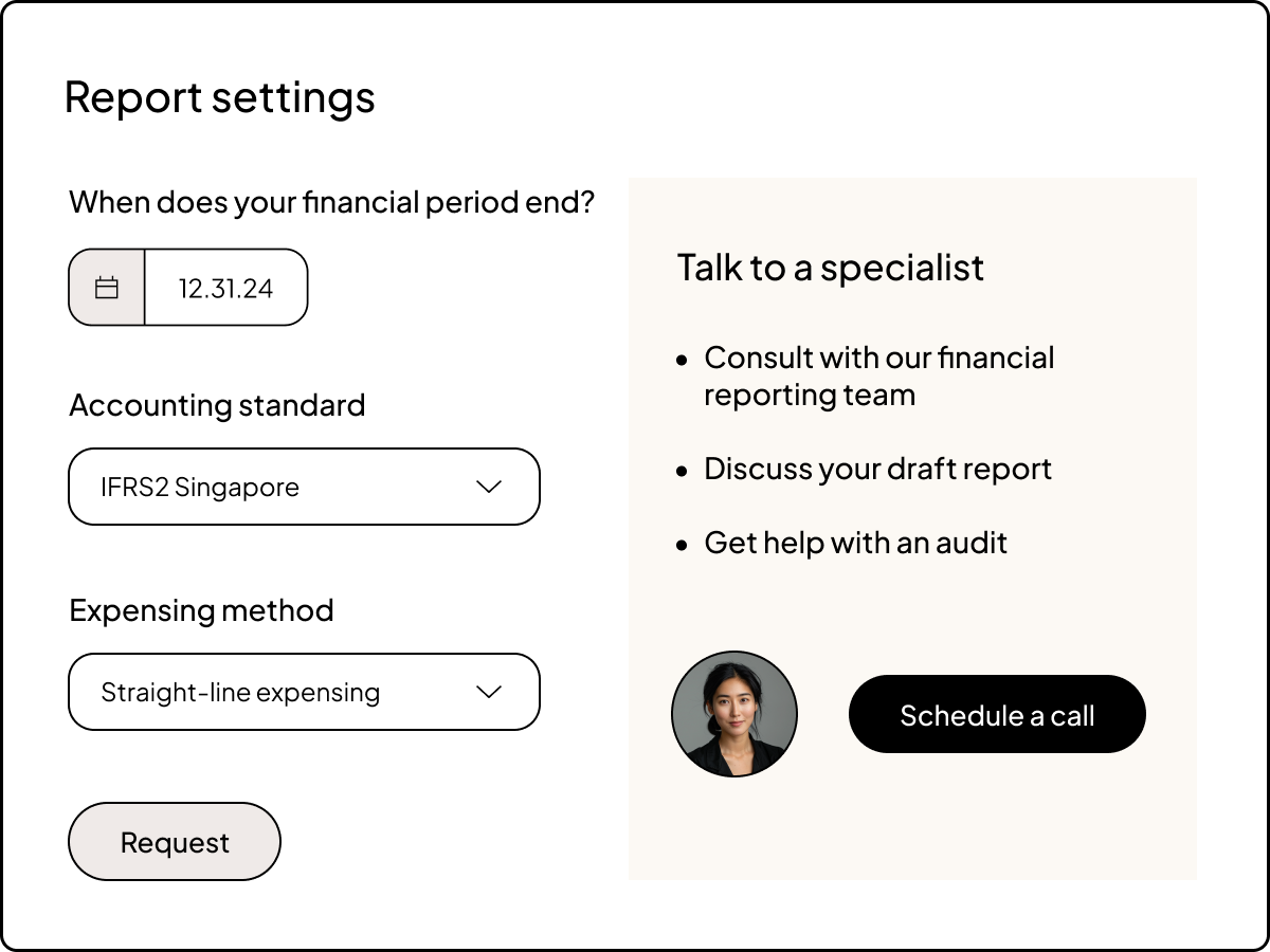Share-based payment reporting