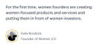 Starting a women-led fund: An interview with Women 2.0 founder Kate Brodock