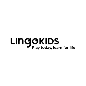 LingoKids logo bw