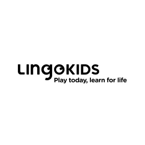 LingoKids logo bw