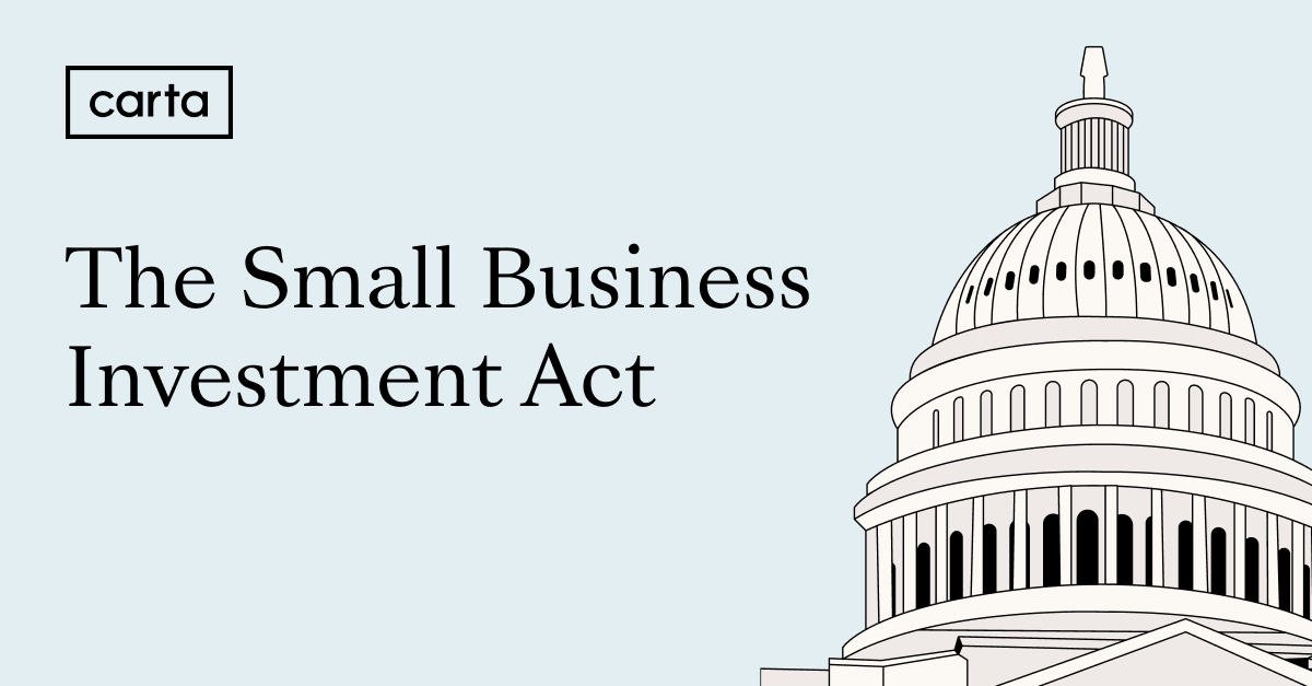 Carta supports H.R. 2767, the Small Business Investment Act, in tax relief and jobs package