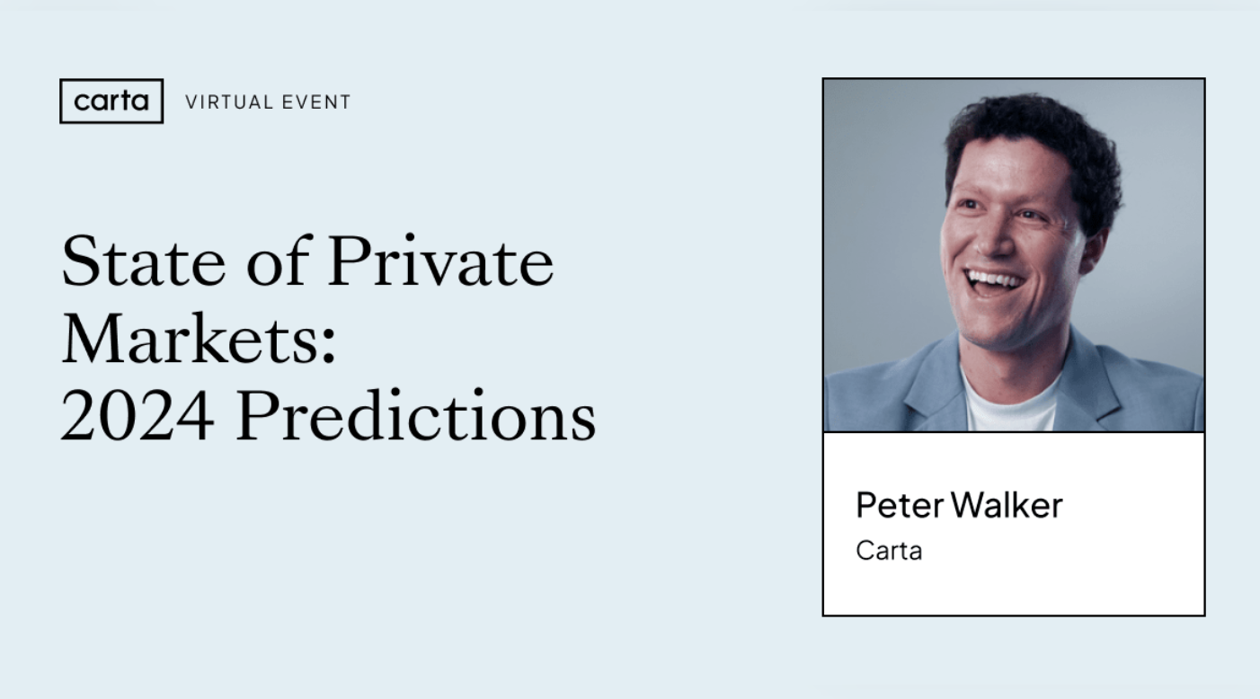State of Private Markets: 2024 Predictions