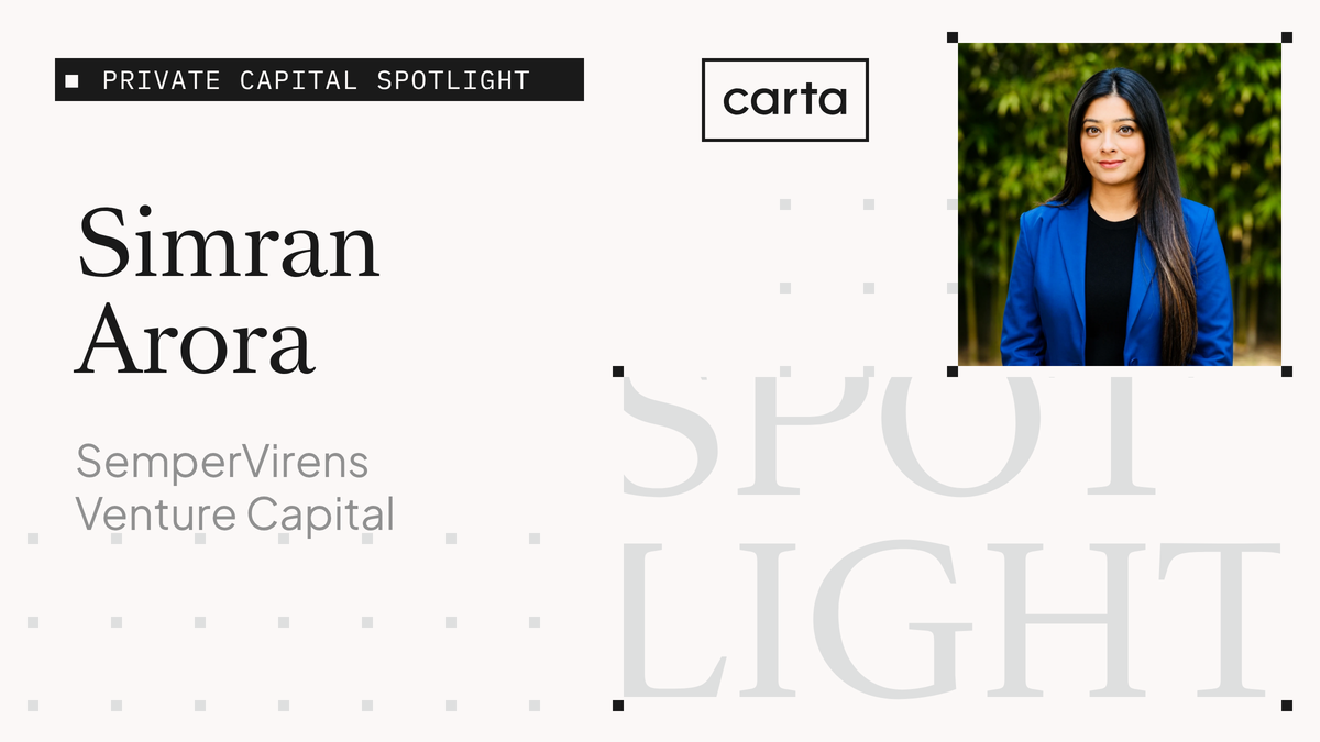 On driving fund outcomes early with SemperVirens director of finance Simran Arora