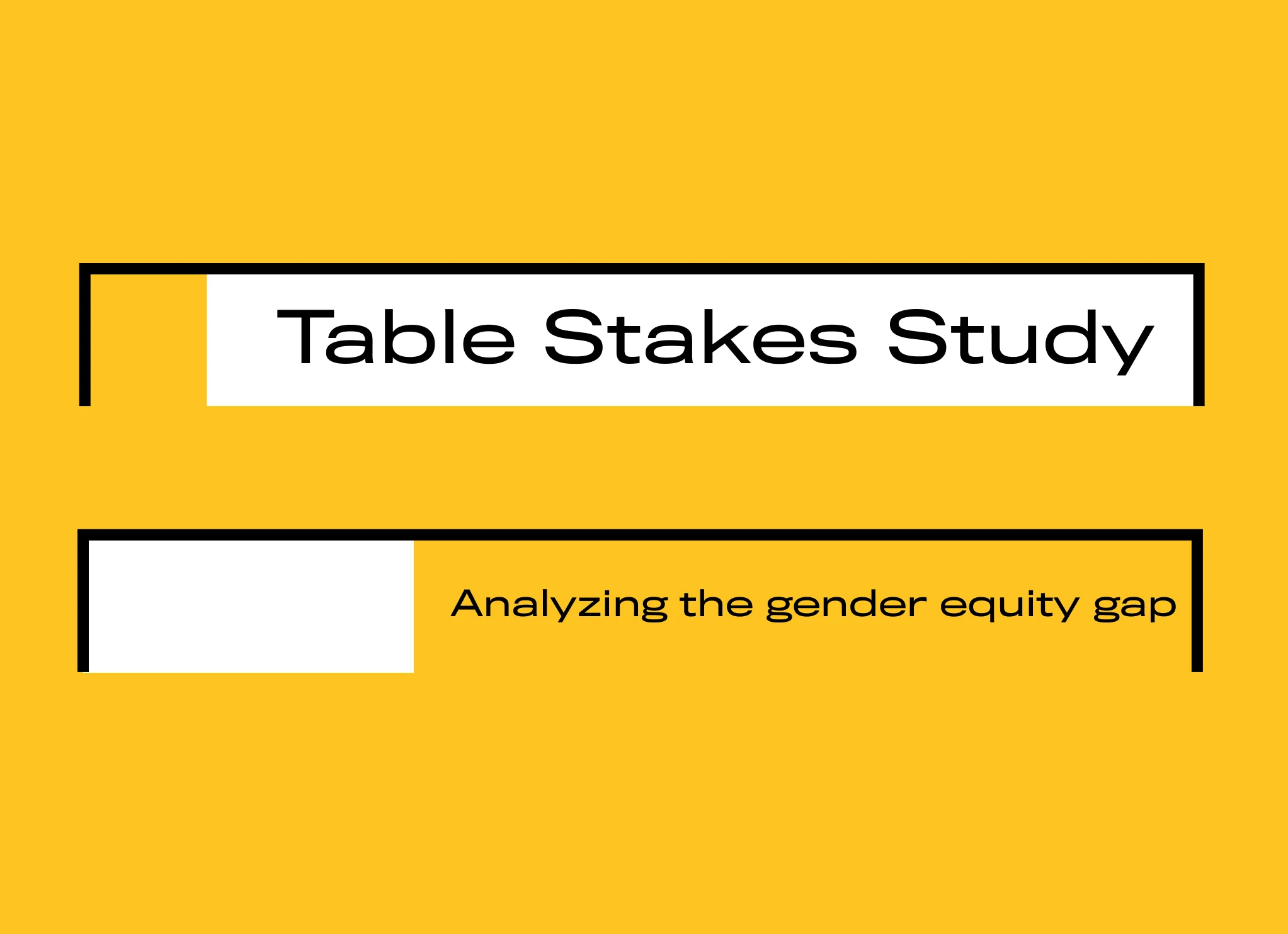 Fair equity is table stakes: 2019 gender equity gap study
