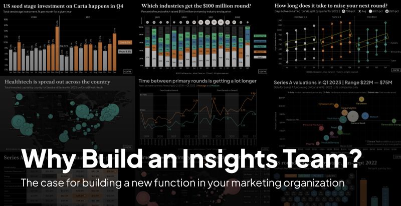 Why Build an Insights Team at Your Company