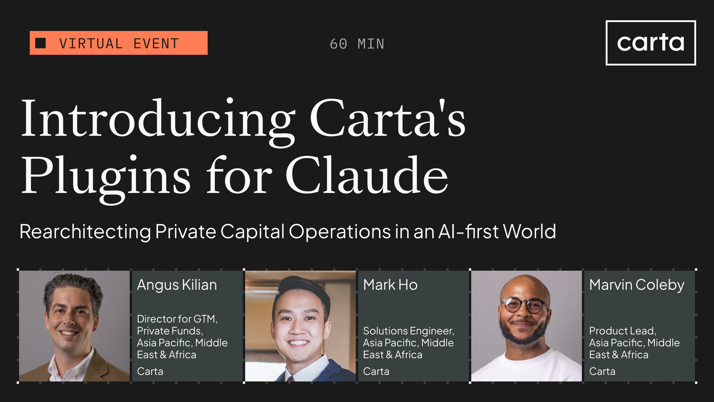 Introducing Carta's Plugins for Claude (AMEA)