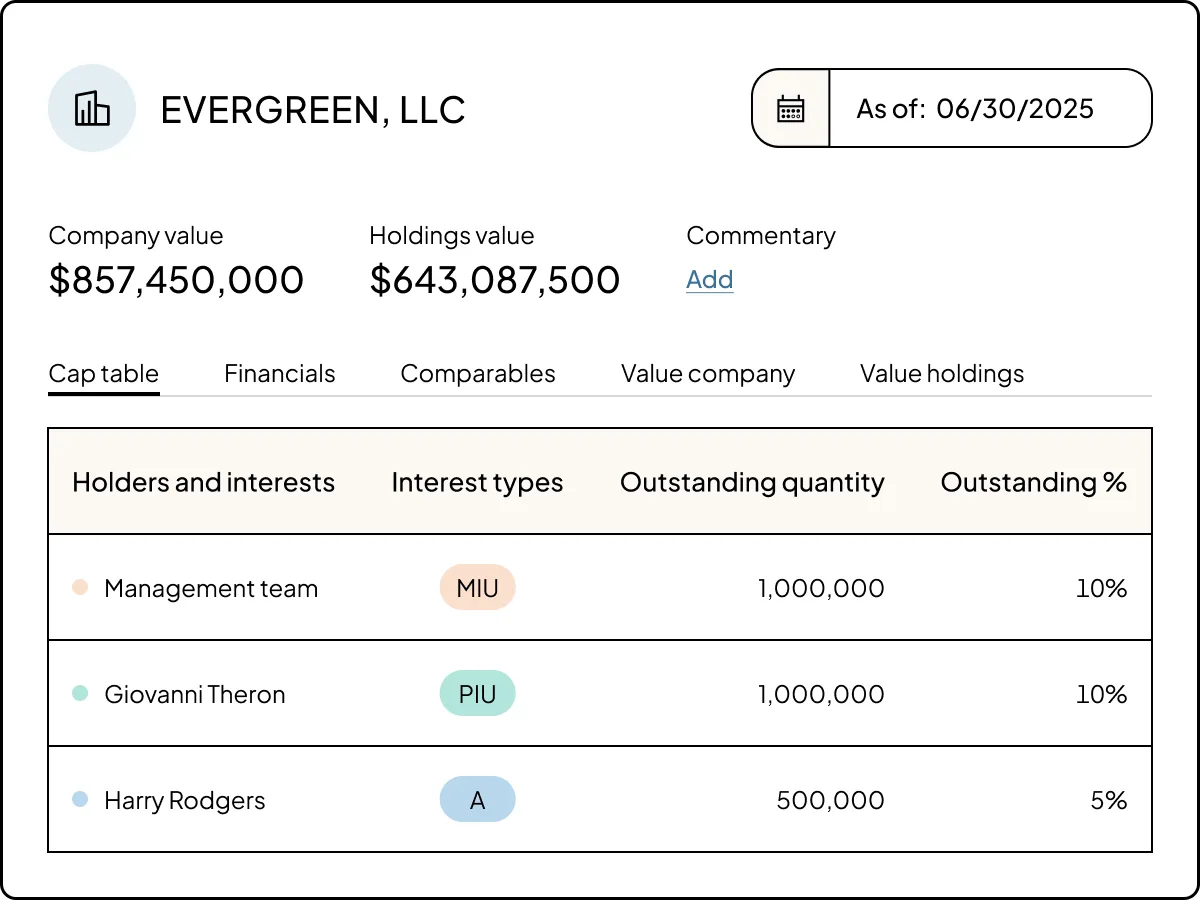 Product UI | Fund Management - Valuations | "Data collection" | US & APAC