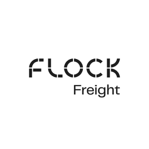 Flock Freight logo bw