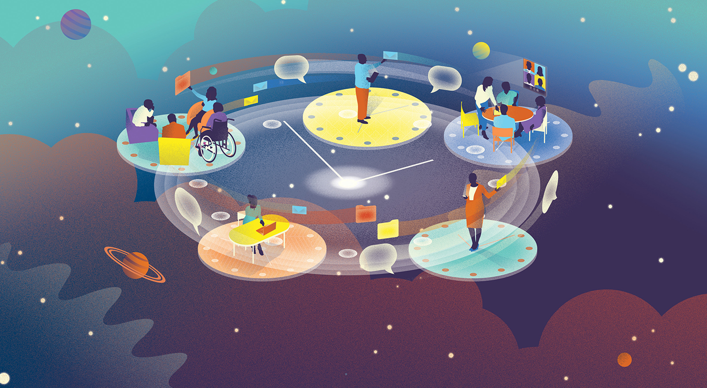 3 Ways Hybrid Collaboration Can Bridge Both Space and Time