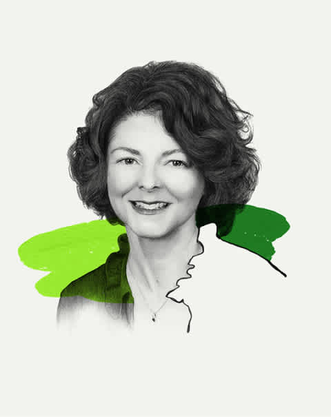 Painted portrait of a Emma Williams