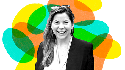 Portrait treatment of WorkLab interviewee Kate O'Neill