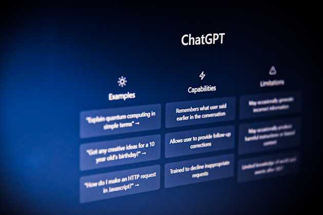 Screenshot of ChatGPT interface