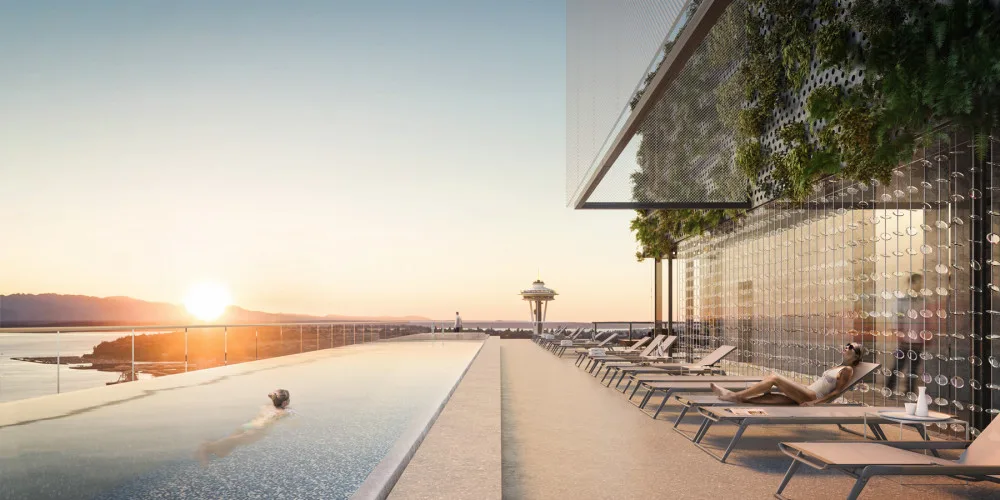 First Light, Sky Pool