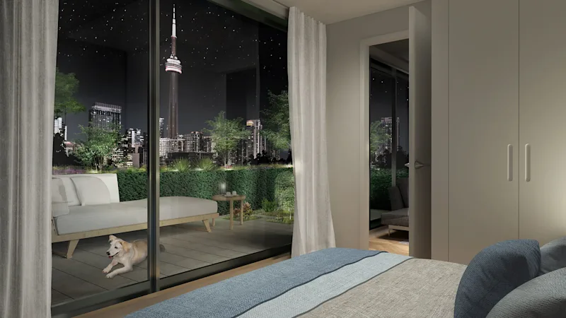 Bedroom Evening