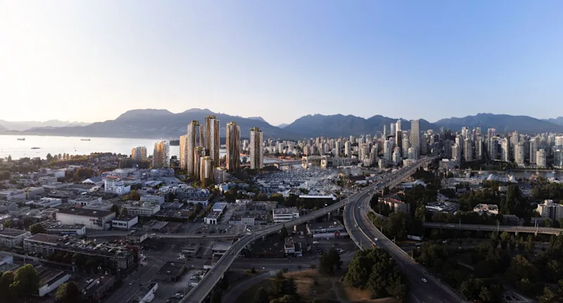 View North from the Granville Street Bridge