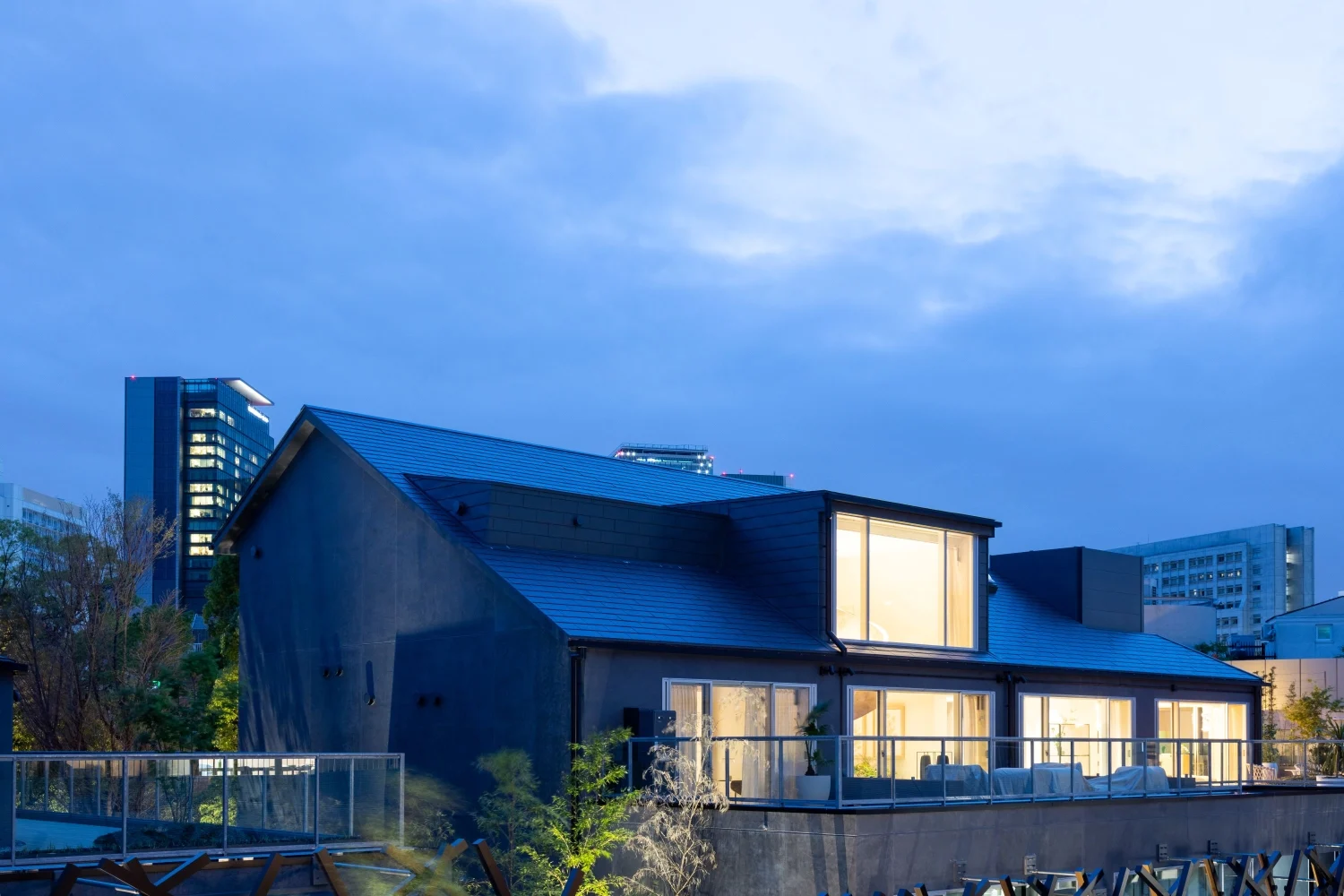 Exterior, Penthouses