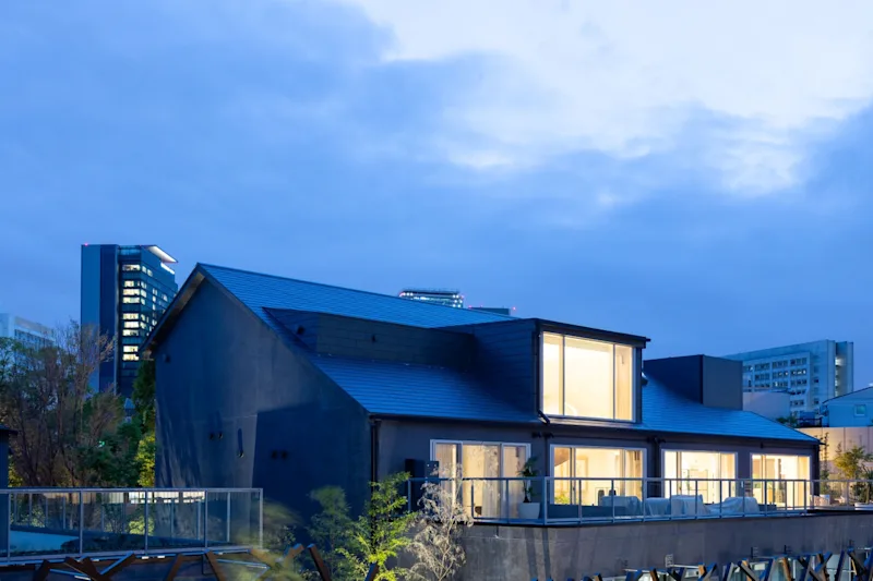 Exterior, Penthouses