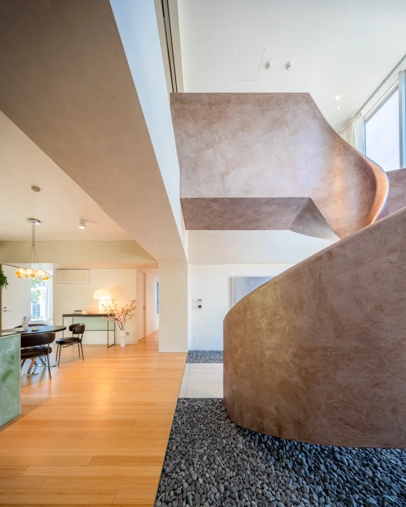 Kitchen and Stair