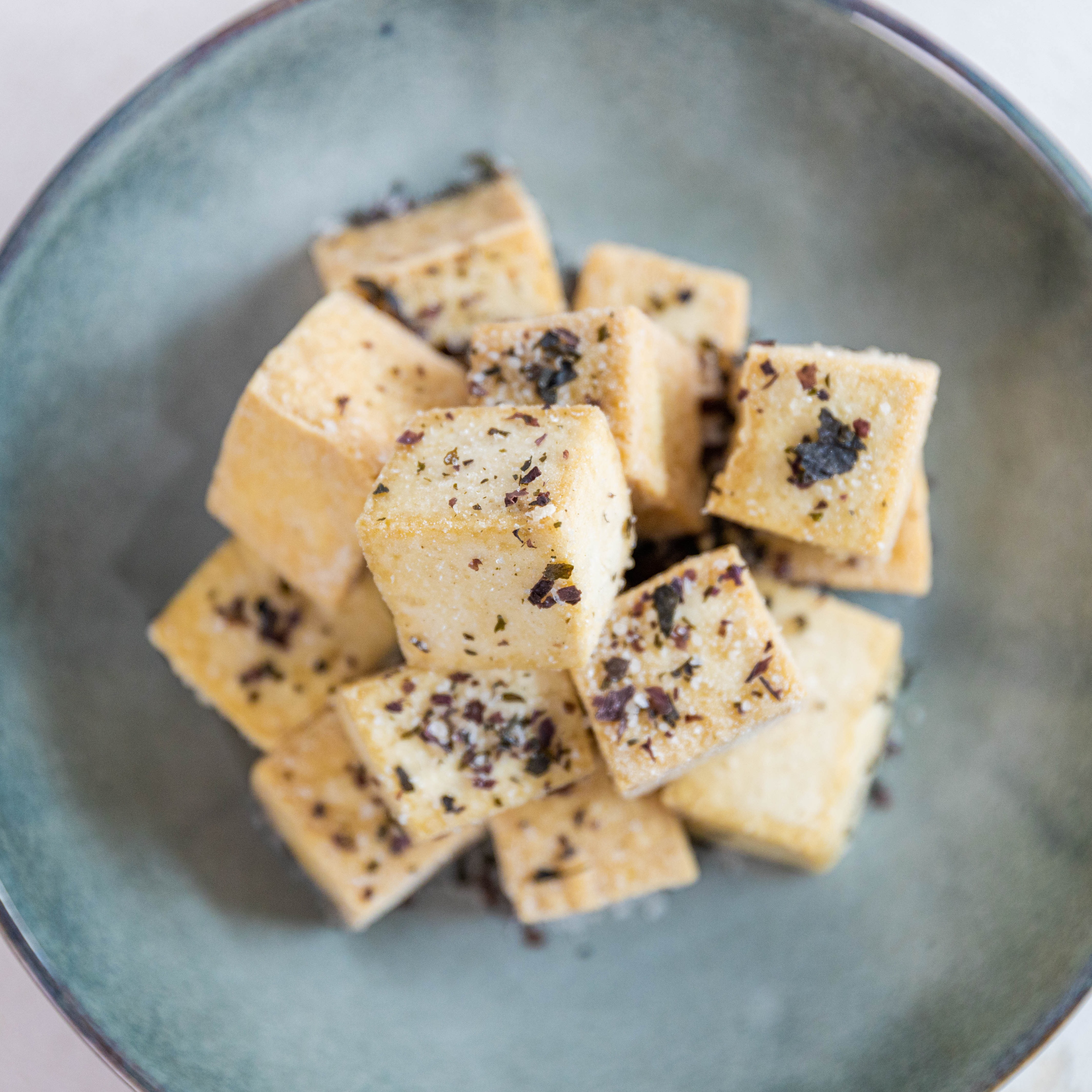 [AU] Crispy Tofu with Seaweed