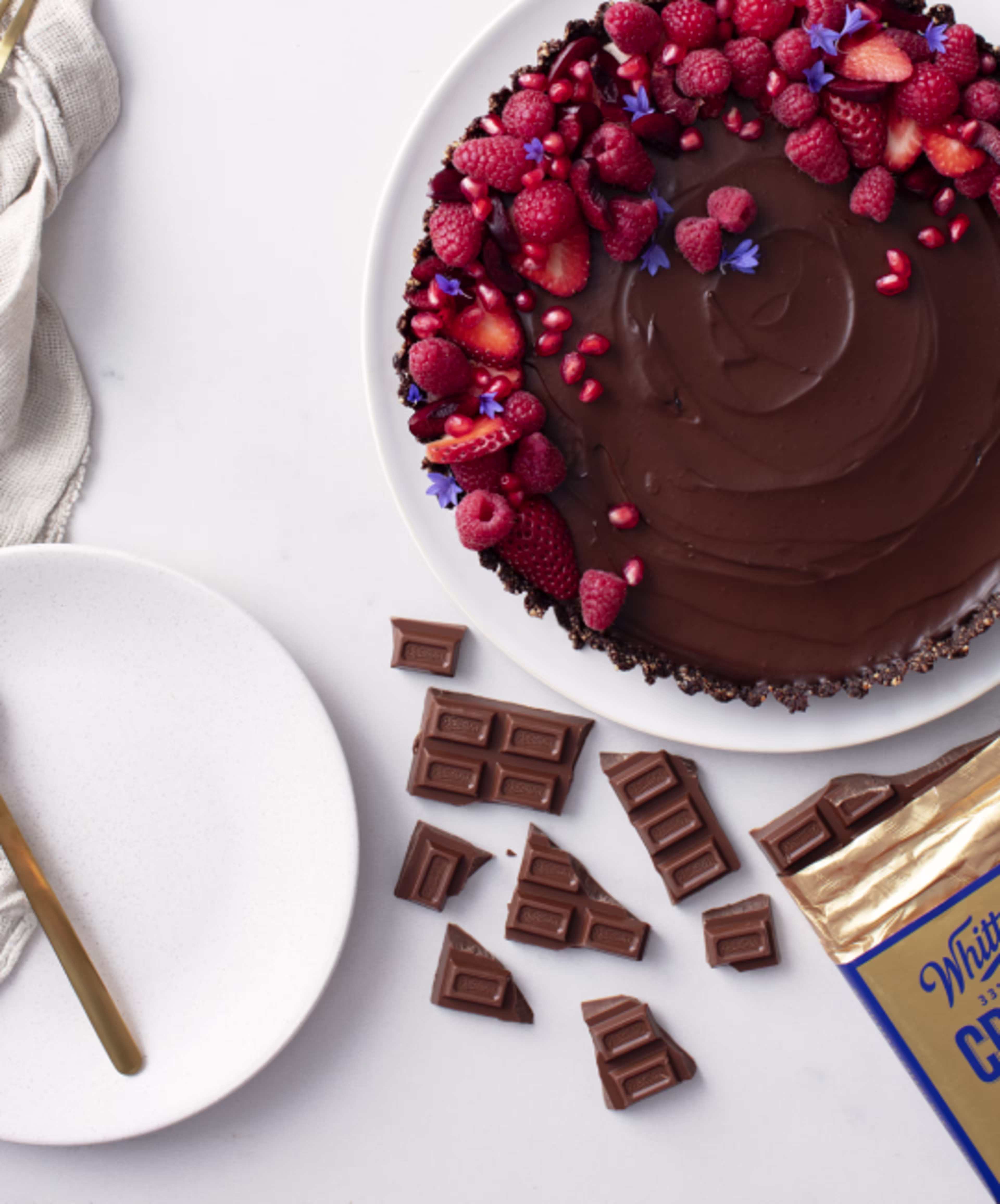 Chocolate Avocado Tart