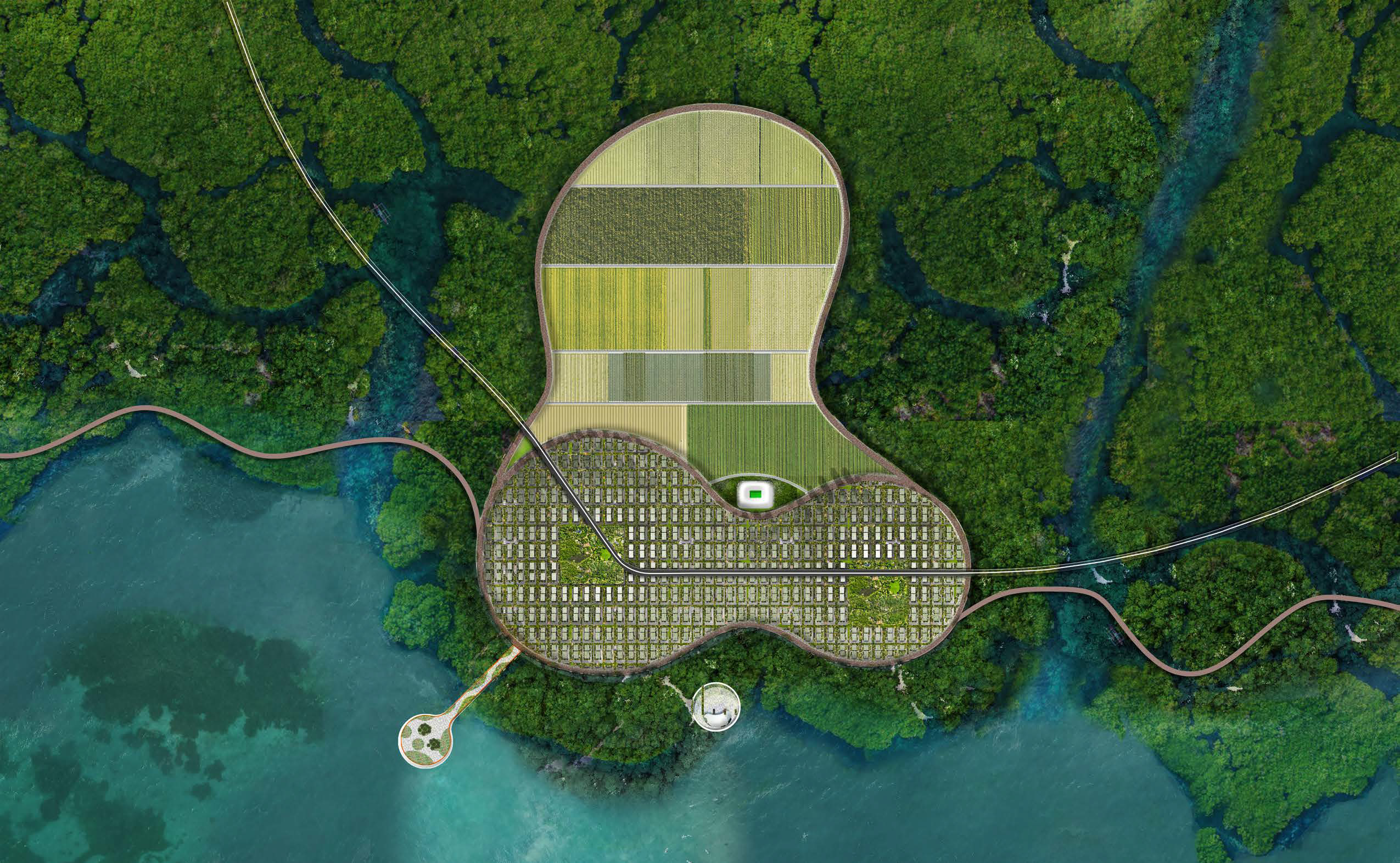 Climatopia, A Prototype Community of the Future: Subtropical Coastal Region