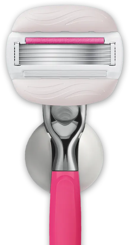 Rasoir tropical PRO Comfortglide: 5 Lames, Barres hydratantes et bande lubrifiante SkinCushion et Manche métallique ergonomique