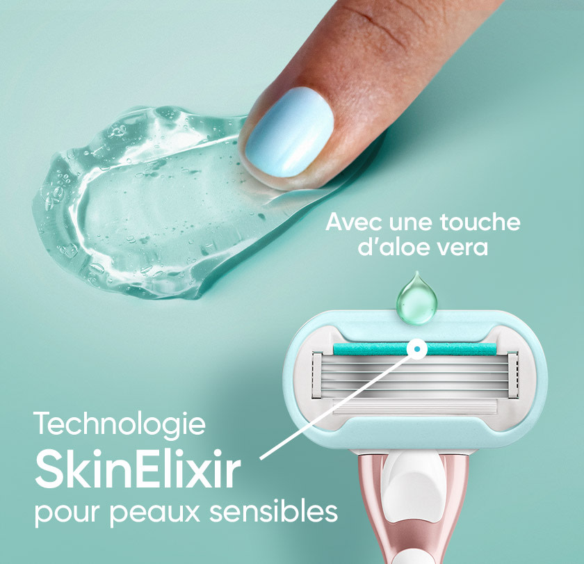 Aloe Vera pour peaux sensibles