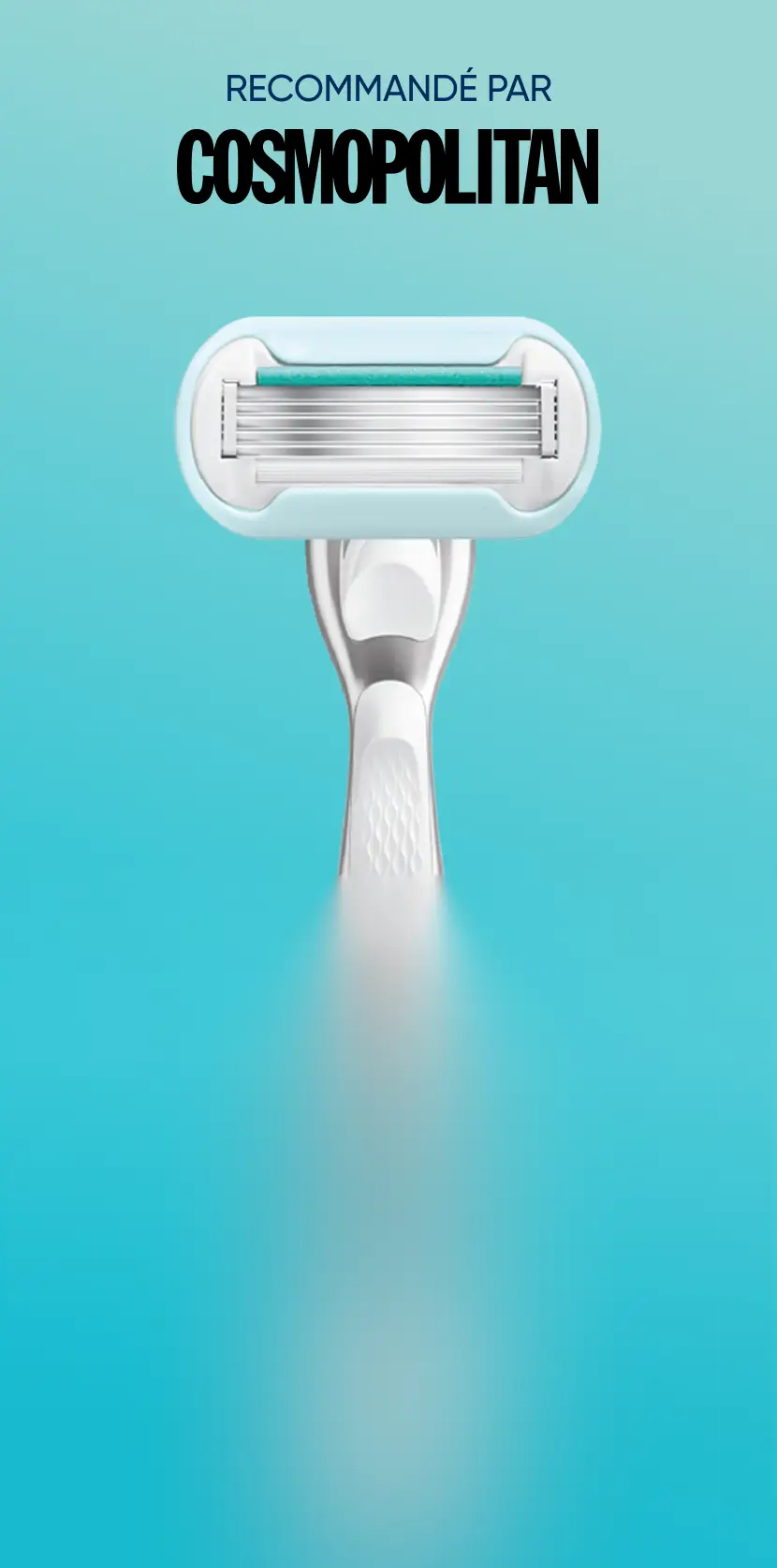 Le rasoir Gillette Venus a été élu meilleur rasoir et a été reconnu par le magazine Cosmopolitan.