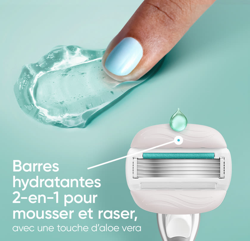 Pro Comfortglide Sensitive avec une touche of aloe vera