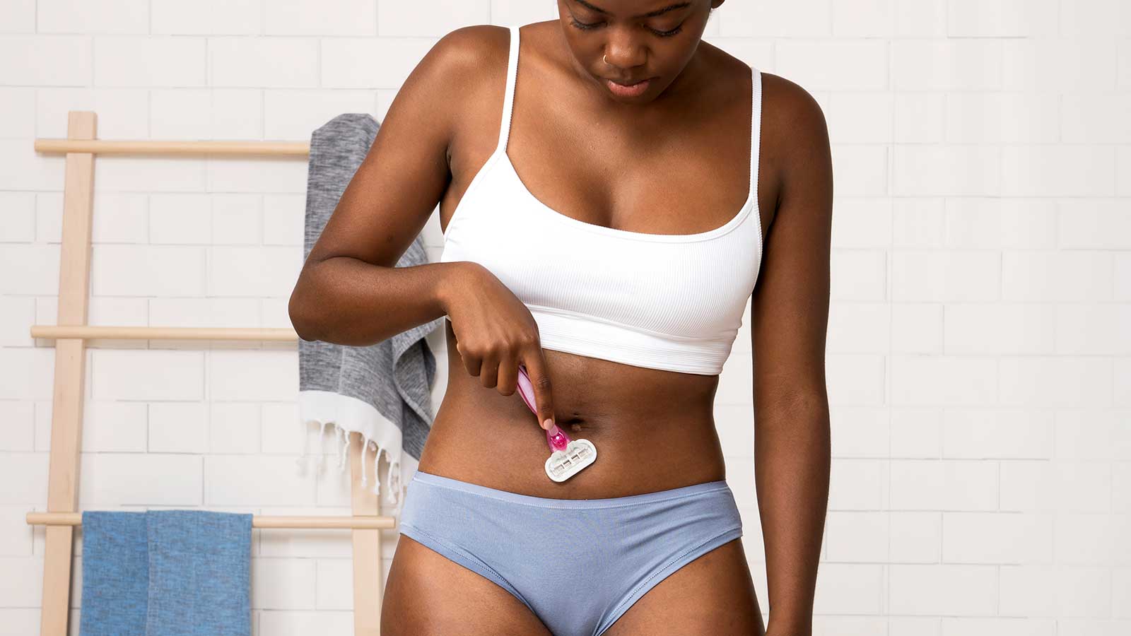 se raser intégralement le maillot