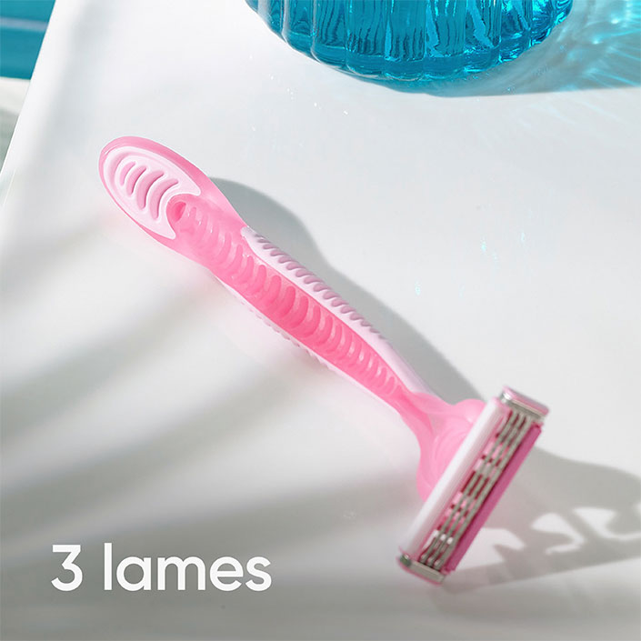 Lot De 2 Paquets De 12 Rasoirs Jetables Gillette Simply Venus Pour Femme - Neuf