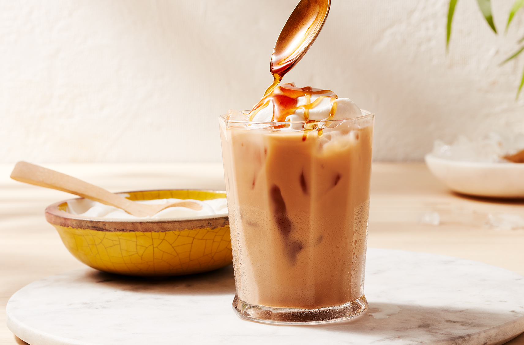 Salted Honey Sweet Cream Iced Latte Pc Ca