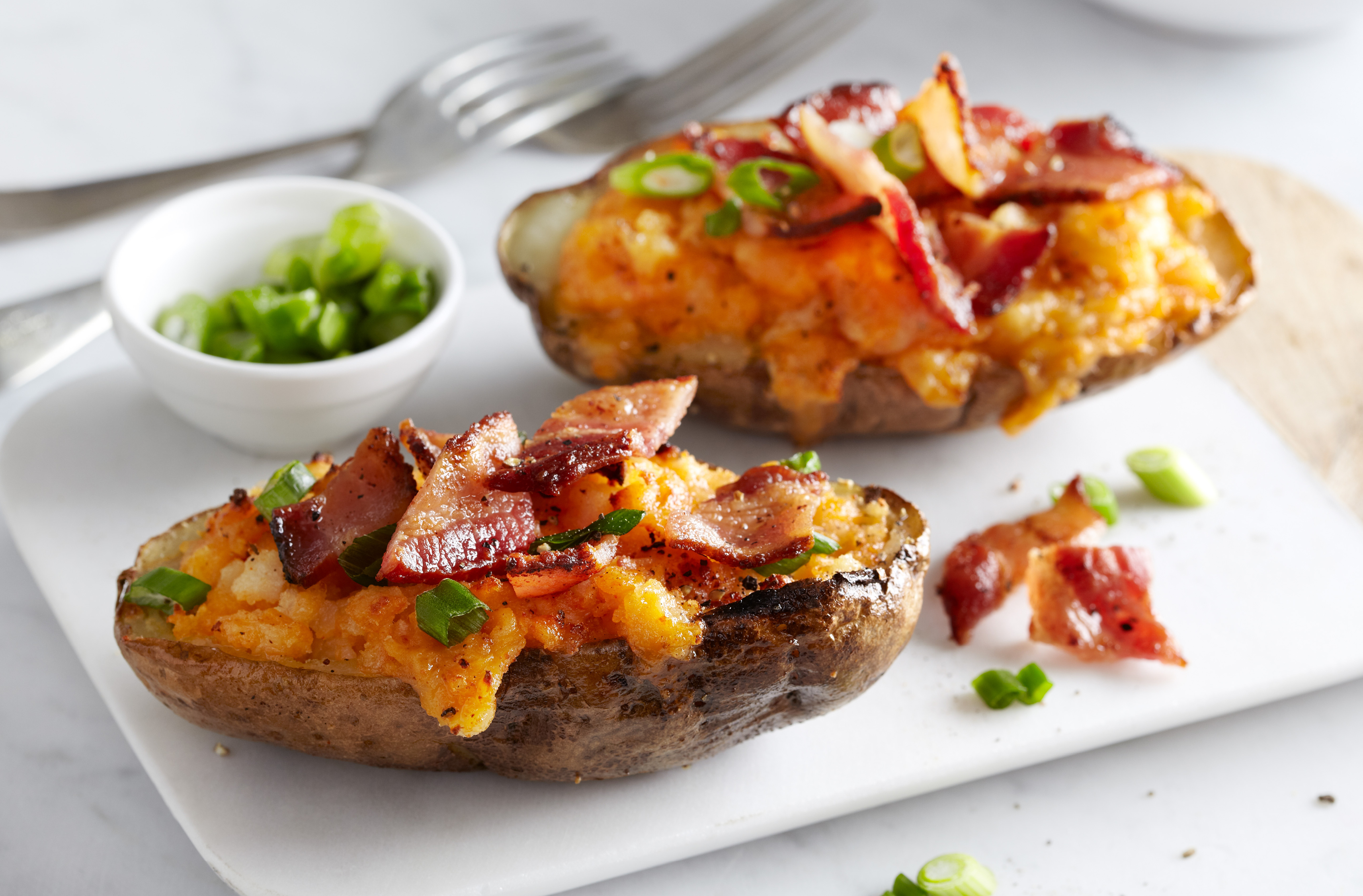 Loaded Baked Potatoes on the Grill | PC.ca